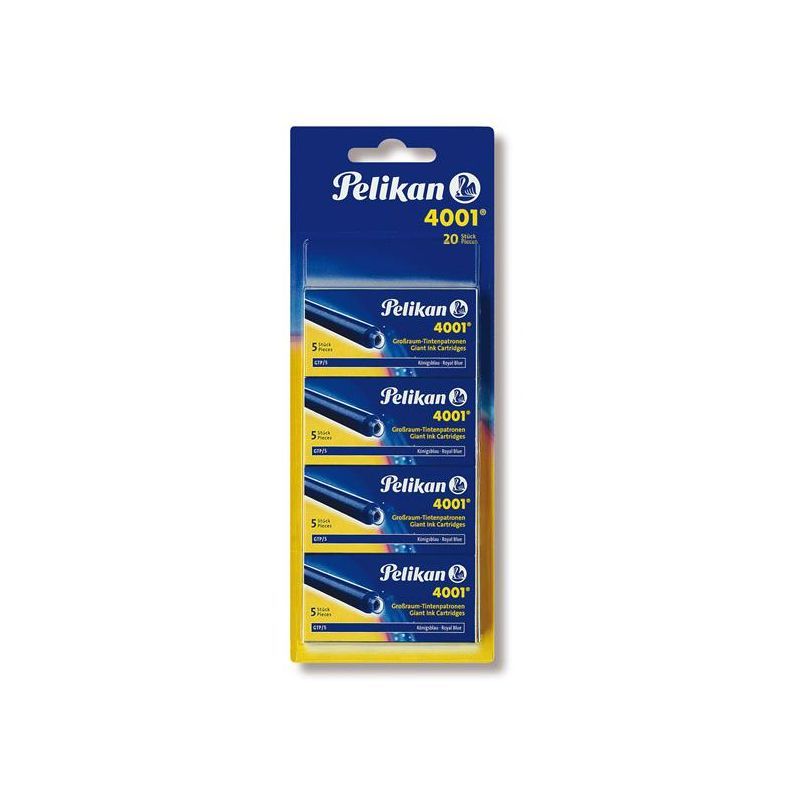 Pelikan 4012700330895 - Inkt-sticks - blauw - 4 stuks