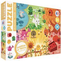 Auzou Puzzle cherche et trouve des tout-petits - les couleurs