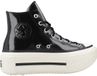 Converse Chuck Taylor All Star Lift Double Stack Platform Patent Leather Noir 39 EU