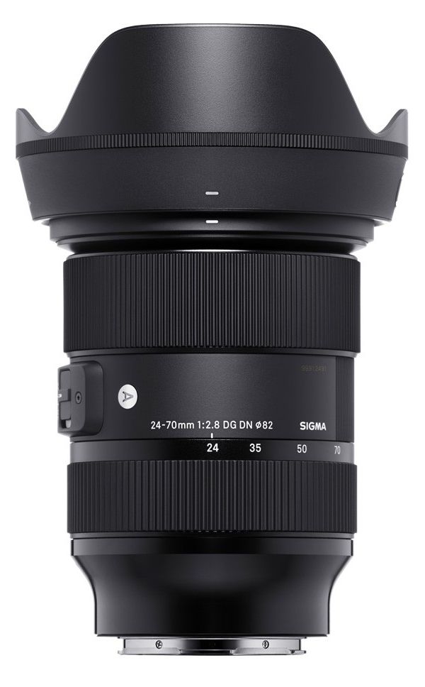Sigma 24-70mm f/2.8 DG DN Art Lens for L-mount - Black