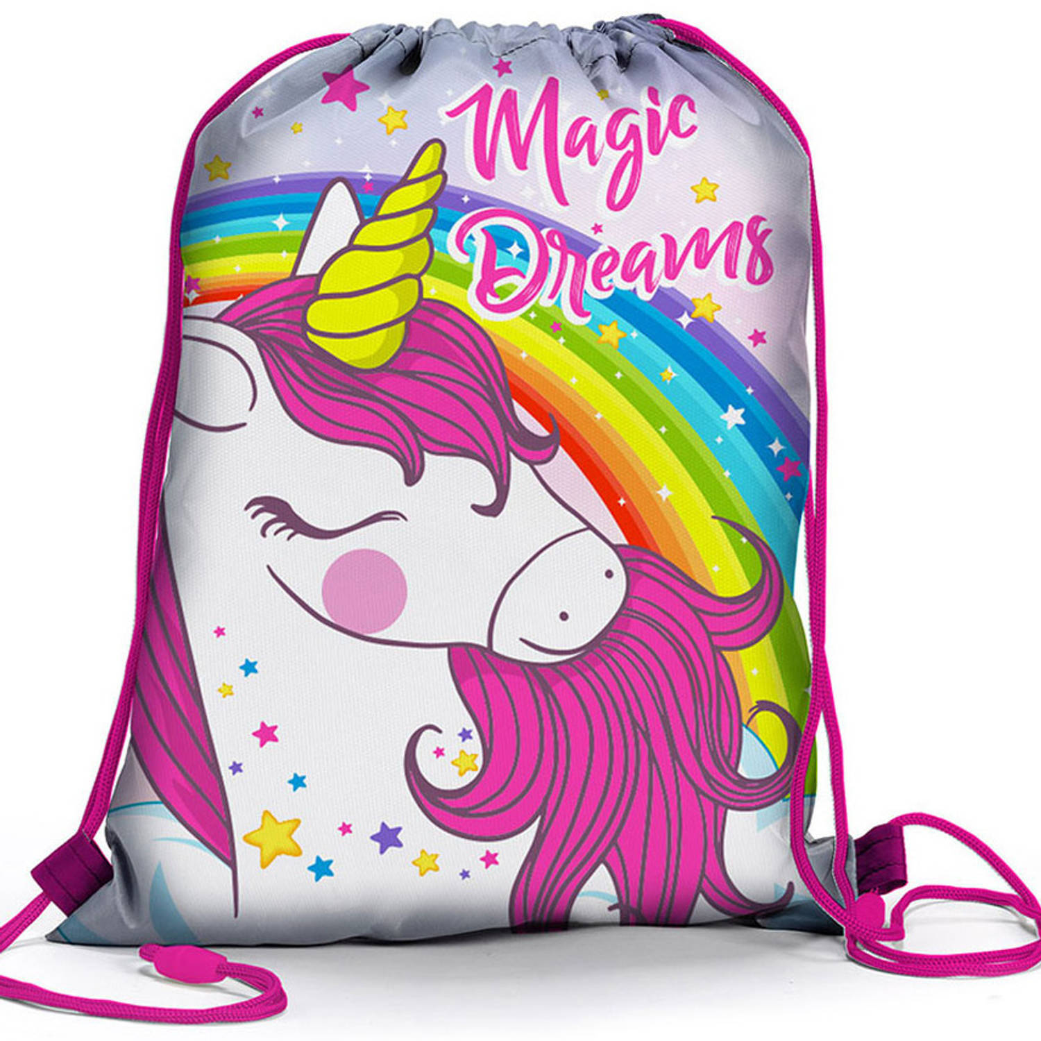 Unicorn gymbag, magic dreams - 39 x 31 cm - polyester