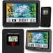 BERDSEN Weerstation met display BD-901 buiten- en binnentemperatuurmeting, snooze-alarmfuncties, batterijvoeding, tijdsynchronisatie, zwart
