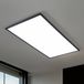 Lindby LED paneel - 120 x 60 cm - Zwart - Aluminium/Kunststof - Inclusief lichtbron - Dimbaar - CCT