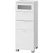 LIVARNO® Meuble de salle de bains Basel, 37 x 96,9 x 34,5 cm, blanc