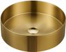 Saniclass ONE Lavabo - 36x36x11cm - Inox - Laiton brossé (or)