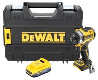 DeWalt DCF 860 NT accu-slagmoersleutel 18 V 282 Nm 1/4\" borstelloos + 1x Powerstack-accu 1,7 Ah + TSTAK - zonder oplader