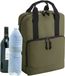 Bagbase Koeltas rugtas - groen - 14x30x40 cm - 16 liter