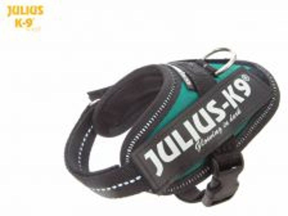 JULIUS K9 IDC Powertuig/Harnas - Baby 1/29-36cm - XXXS - Donkergroen