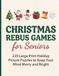 Christmas Rebus Brain Games for Seniors: 220 Large Print Holiday Picture Puzzles
