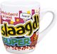 123 Kado koffiemokken Cadeau mok/beker geslaagd - 300 ml - koffiebekers/drinkbekers - afgestudeerd