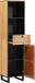 vidaXL Armoire de salle de bain, marron, 38 x 33 x 160 cm, manguier massif