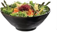 APS Marone melamine schaal - ø24 x 9,5 cm - Zwart bruin