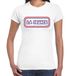 Bellatio Decorations Verkleed T-shirt voor dames - Frankrijk - wit - supporter - themafeest S