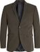 JACK & JONES JPRFRANCO BLAZER NOOS Heren Colbert Slim Fit Polyester/Viscose/Elastaan Effen Bruin