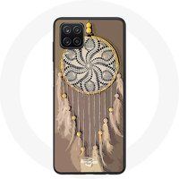 Maniacase Hoesje voor Samsung Galaxy A22 4G Dromenvanger bruin