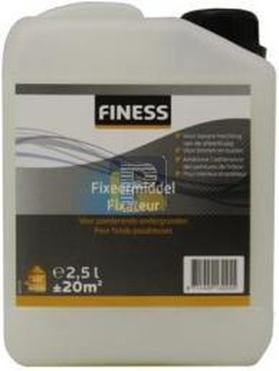 FINESS fixeermiddel kleurloos (2,5 ltr) - 8711429130255