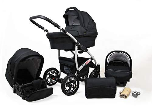 Lux4Kids 3 in 1 Combi kinderwagen Kinderwagen Complete Set met autostoel Isofix Larmax