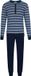 Pastunette Blue Draft Pyjama Katoen Maat 2XL