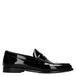 Manfield lakleren loafers - zwart