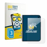BROTECT Screenprotector 3 Stuks voor Apple iPhone Duo Beschermglas transparant