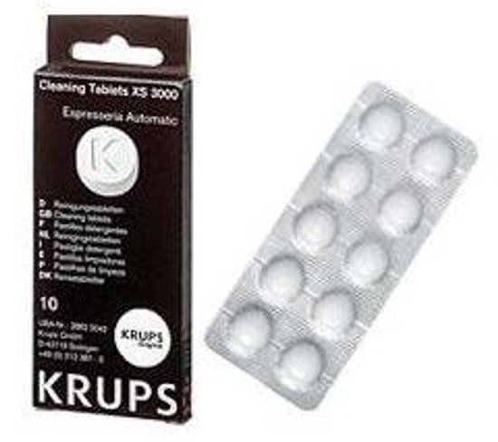 Krups 2x Reinigingstabletten (10st.) XS3000