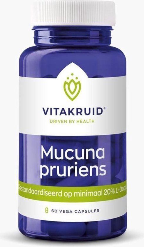 Vitakruid Mucuna Pruriens 500 mg - 60 vegacaps