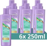 Andrélon Kokos Volume Boost Shampoo - 6 x 250 ml