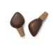 Ferm Living Cairn bouchon de vin 2-pack brun foncé
