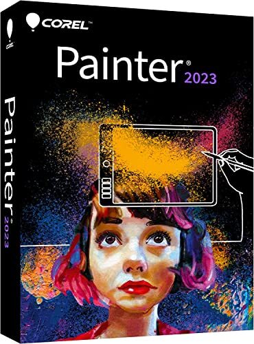 Corel Painter 2023 | Software voor digitaal schilderen | Illustratie, concept, fotografie en beeldende kunst | Eeuwigdurende licentie | 1 apparaat | PC/MAC | Code [levering]