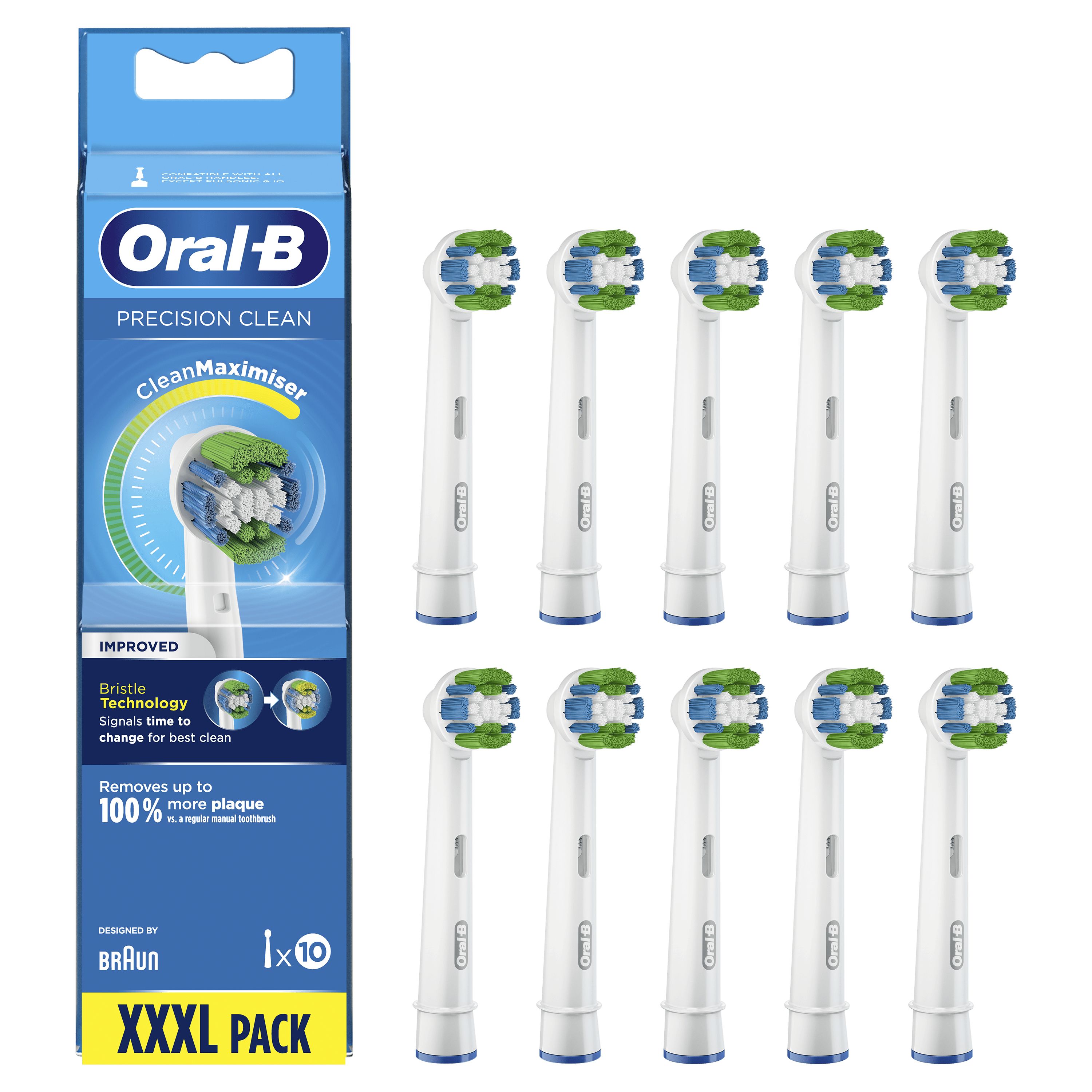 Oral-B Precision Clean Opzetborstels - 10 stuks