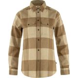 Fjällräven FJALLRAVEN Canada Shirt Dames Buckwheat brown/Light beige Maat M