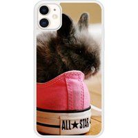 Apple Bedrukt siliconen hoesje compatibel met iPhone 11 Lapin allstar