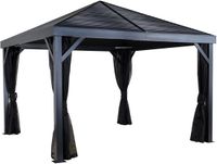 Sojag Paviljoen South Beach 1212 - Pergola SJ05500 - 363x363x310 cm