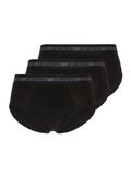 JBS 3P Herenslips Zwart