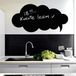 Ambiance Sticker Schoolbordsticker - uitwisbare zelfklevende muurstickers - BULLE2 - 105x210cm