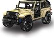 Jeep beige - 3621 pièces - Avec moteur - Version télécommandée - Kit de construction - 13184 pièces