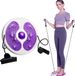Disque de torsion sans marque Fitness Twist disque de taille avec cordon de traction
