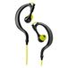 SBS TESPORTINEARTYCK Headset Bedraad Oorhaak, In-ear Sporten USB Type-C Zwart, Limoen