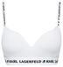 KARL LAGERFELD Logo Padded Bra Bustier voor dames