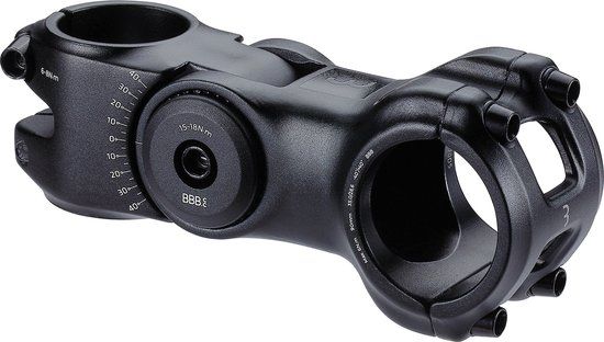 BBB Cycling HighSix OS Stuurpen - Verstelbaar - 35mm - Zwart