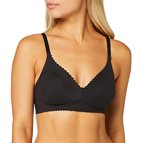 Dim Body Touch Wireless Triangle Bra - Black - Size S