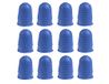 Q-Connect Thimblettes Maat 1 Blauw (Pack van 12)
