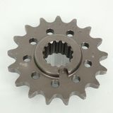Esjot Pignon de sortie de boîte pour moto INDIAN 1200 FTR 17 dents pas 525 Gris Acier Neuf