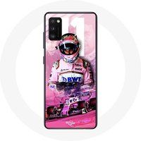 Maniacase Etui voor Oppo A16 Formule 1 Sergio Pérez F1 Coureur Roze