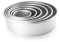 Ibili Extra Hoge Ronde Vorm 25x10 cm Argent