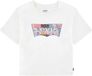 Levi's® Kids Meet&greet Organic T-shirt Manches Courtes Blanc 12 Ans Unisexe