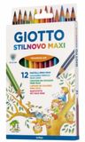 Giotto Pastelpotloden, Verschillende kleuren, 12 stuk(s)