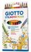 Giotto Pastelpotloden, Verschillende kleuren, 12 stuk(s)