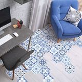 Ambiance SIMONIA Antislip vloerstickers met beschermlaag - 40x90cm - 10 zeshoekige stickers 20x18cm