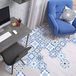 Ambiance SIMONIA Antislip vloerstickers met beschermlaag - 40x90cm - 10 zeshoekige stickers 20x18cm